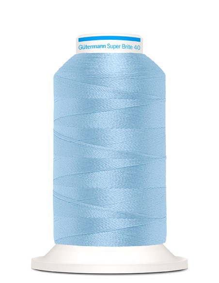 Super brite 40 bordar 1.000 m Gutermann, cono