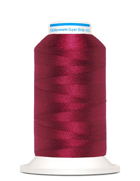 Super brite 40 bordar 1.000 m Gutermann, cono