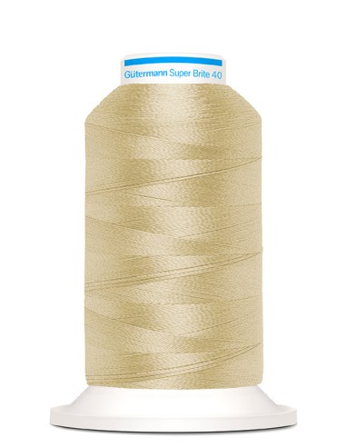 Super brite 40 bordar 1.000 m Gutermann, cono
