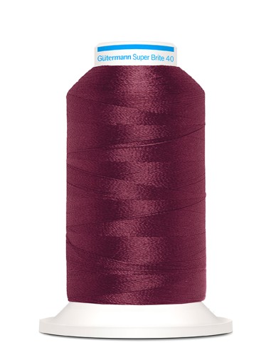 Super brite 40 bordar 1.000 m Gutermann, cono