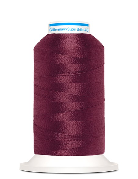 Super brite 40 bordar 1.000 m Gutermann, cono