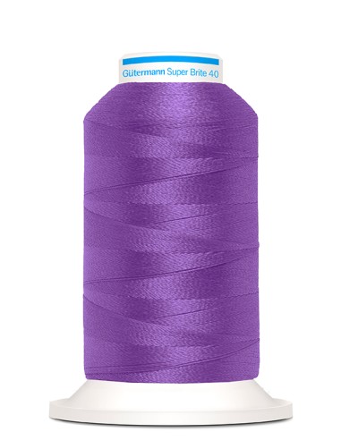 Super brite 40 bordar 1.000 m Gutermann, cono