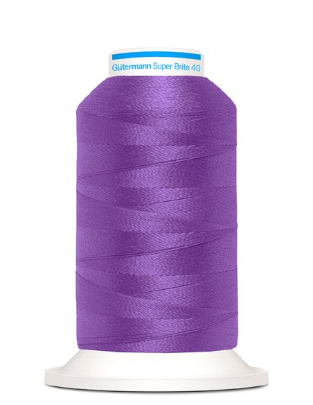 Super brite 40 bordar 1.000 m Gutermann, cono