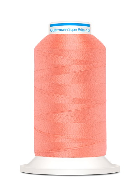 Super brite 40 bordar 1.000 m Gutermann, cono