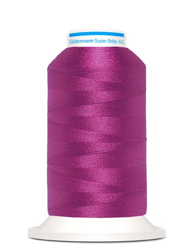 Super brite 40 bordar 1.000 m Gutermann, cono