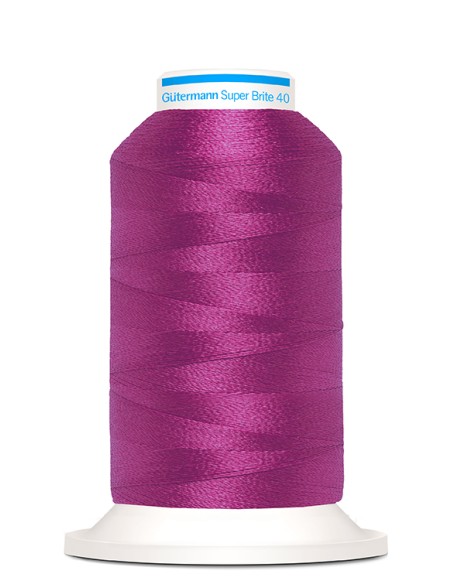 Super brite 40 bordar 1.000 m Gutermann, cono