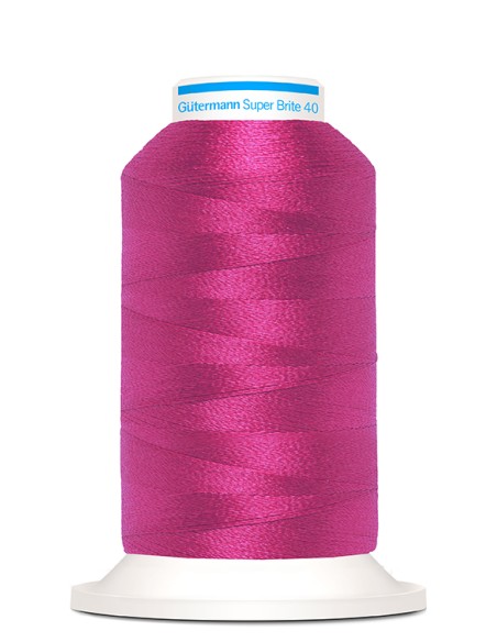 Super brite 40 bordar 1.000 m Gutermann, cono
