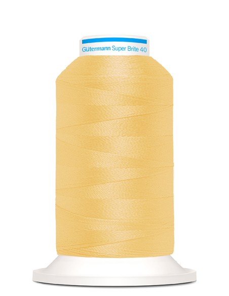 Super brite 40 bordar 1.000 m Gutermann, cono