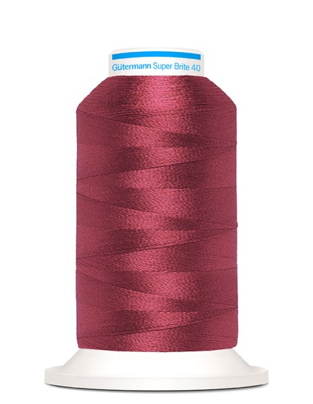 Super brite 40 bordar 1.000 m Gutermann, cono