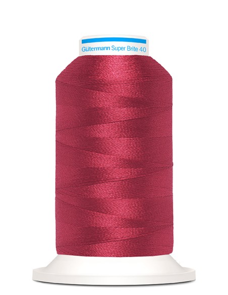 Super brite 40 bordar 1.000 m Gutermann, cono