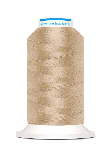 Super brite 40 bordar 1.000 m Gutermann, cono