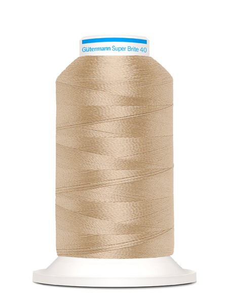 Super brite 40 bordar 1.000 m Gutermann, cono