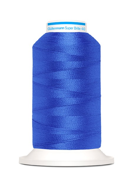Super brite 40 bordar 1.000 m Gutermann, cono