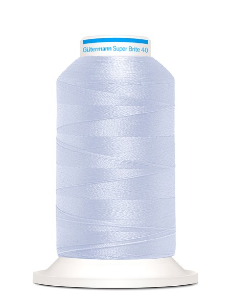 Super brite 40 bordar 1.000 m Gutermann, cono