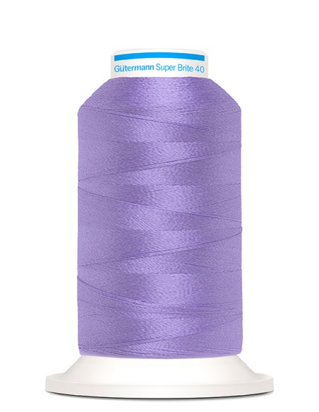Super brite 40 bordar 1.000 m Gutermann, cono