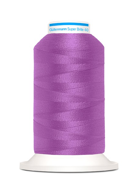 Super brite 40 bordar 1.000 m Gutermann, cono