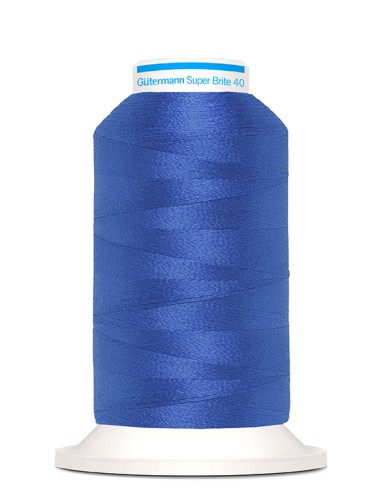 Super brite 40 bordar 1.000 m Gutermann, cono