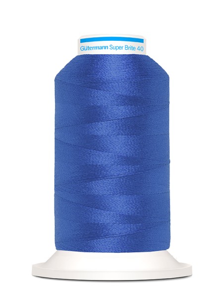 Super brite 40 bordar 1.000 m Gutermann, cono