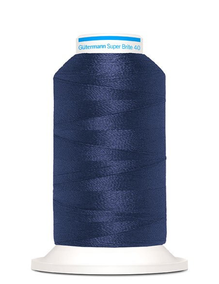 Super brite 40 bordar 1.000 m Gutermann, cono