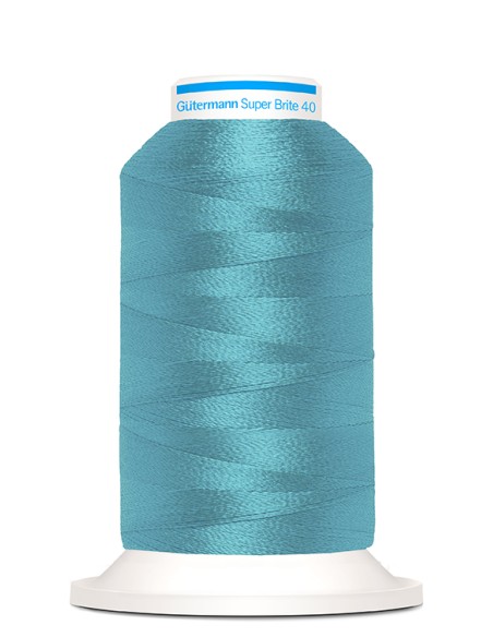 Super brite 40 bordar 1.000 m Gutermann, cono