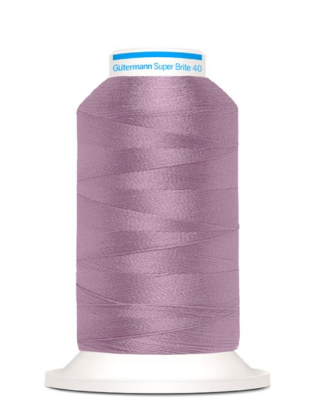 Super brite 40 bordar 1.000 m Gutermann, cono