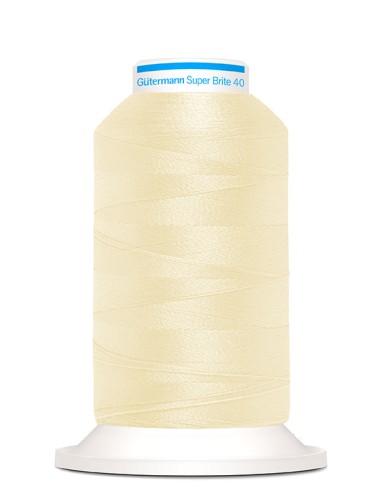Super brite 40 bordar 1.000 m Gutermann, cono