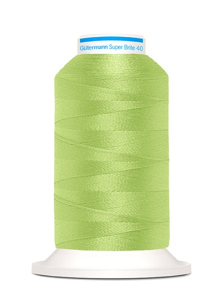 Super brite 40 bordar 1.000 m Gutermann, cono