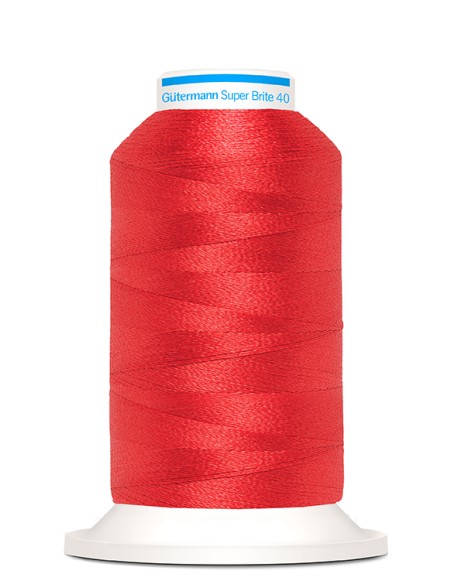 Super brite 40 bordar 1.000 m Gutermann, cono