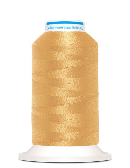 Super brite 40 bordar 1.000 m Gutermann, cono