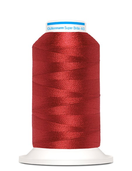 Super brite 40 bordar 1.000 m Gutermann, cono
