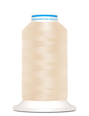 Super brite 40 bordar 1.000 m Gutermann, cono