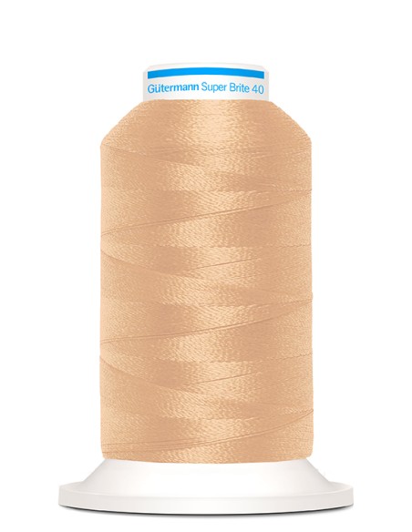 Super brite 40 bordar 1.000 m Gutermann, cono