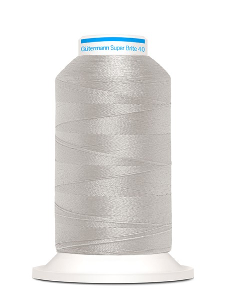 Super brite 40 bordar 1.000 m Gutermann, cono