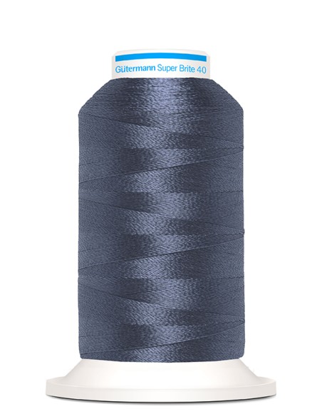 Super brite 40 bordar 1.000 m Gutermann, cono