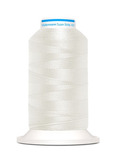 Super brite 40 bordar 1.000 m Gutermann, cono