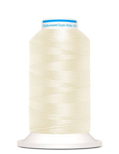 Super brite 40 bordar 1.000 m Gutermann, cono