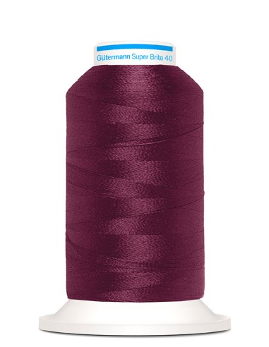 Super brite 40 bordar 1.000 m Gutermann, cono