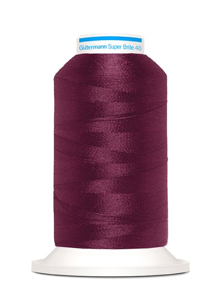 Super brite 40 bordar 1.000 m Gutermann, cono