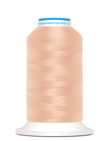 Super brite 40 bordar 1.000 m Gutermann, cono