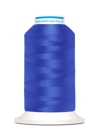 Super brite 40 bordar 1.000 m Gutermann, cono