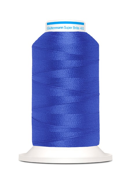 Super brite 40 bordar 1.000 m Gutermann, cono