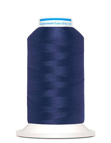 Super brite 40 bordar 1.000 m Gutermann, cono