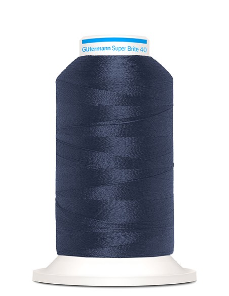 Super brite 40 bordar 1.000 m Gutermann, cono