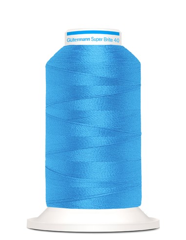 Super brite 40 bordar 1.000 m Gutermann, cono