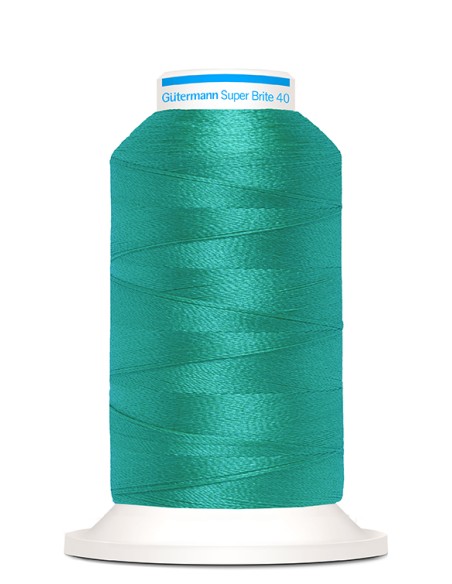 Super brite 40 bordar 1.000 m Gutermann, cono