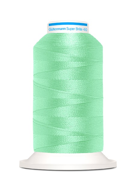Super brite 40 bordar 1.000 m Gutermann, cono