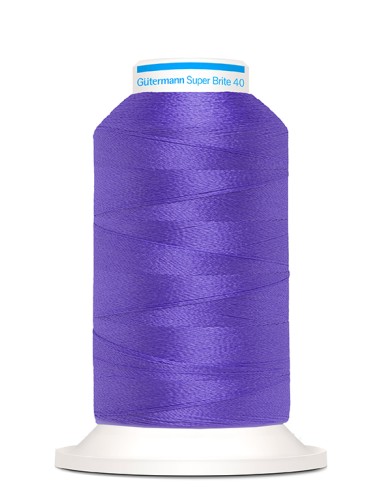 Super brite 40 bordar 1.000 m Gutermann, cono
