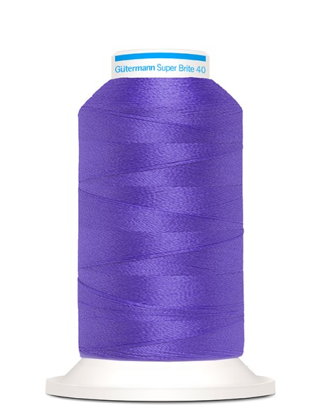 Super brite 40 bordar 1.000 m Gutermann, cono