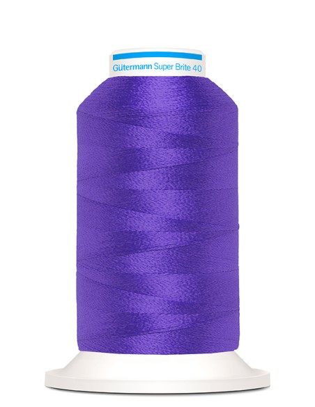 Super brite 40 bordar 1.000 m Gutermann, cono