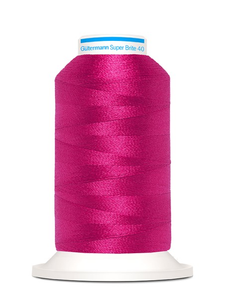 Super brite 40 bordar 1.000 m Gutermann, cono